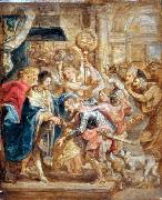 Peter Paul Rubens The Reconciliation of King Henry III and Henry of Navarre china oil painting artist